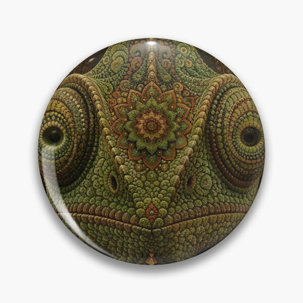 Item preview, Fractal Mandala Chameleon designed and sold by Newstreams.