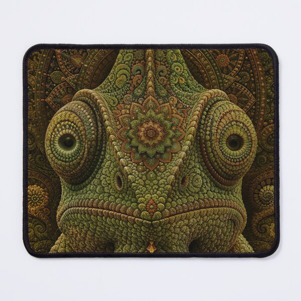 Item preview, Fractal Mandala Chameleon designed and sold by Newstreams.