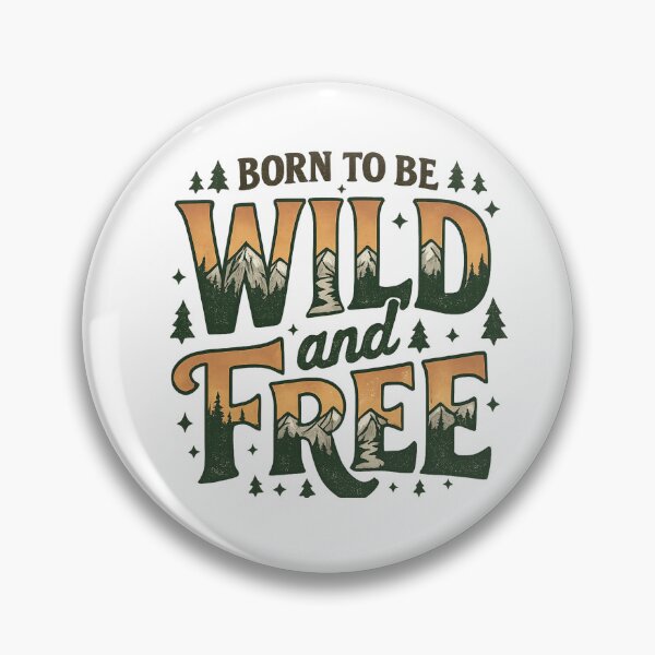 Item preview, Born to Be Wild & Free designed and sold by LuloCreative.