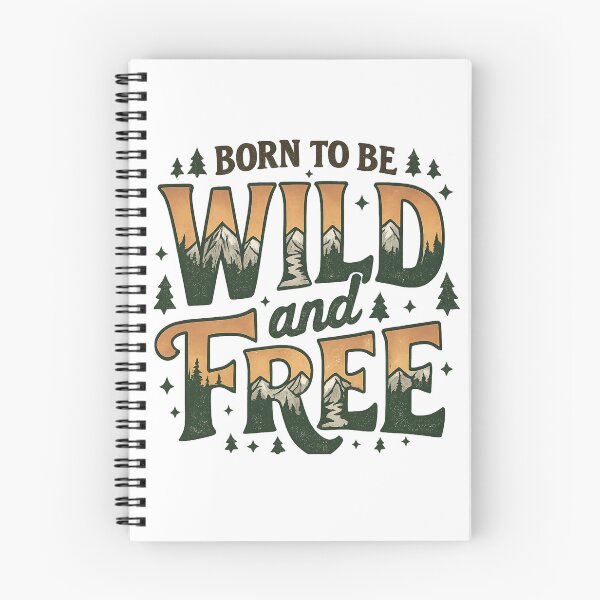 Item preview, Born to Be Wild & Free designed and sold by LuloCreative.