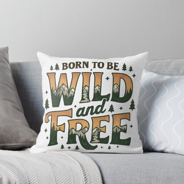 Item preview, Born to Be Wild & Free designed and sold by LuloCreative.