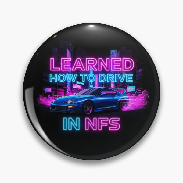 Item preview, Learned How To Drive In NFS - Cyberpunk Supra Drift Aesthetic designed and sold by INVIKETOS.