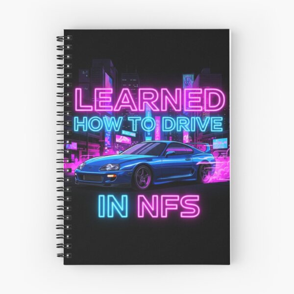 Item preview, Learned How To Drive In NFS - Cyberpunk Supra Drift Aesthetic designed and sold by INVIKETOS.
