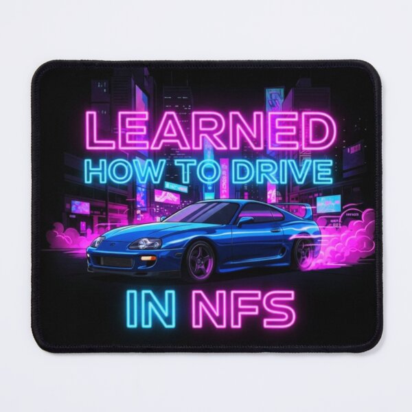 Item preview, Learned How To Drive In NFS - Cyberpunk Supra Drift Aesthetic designed and sold by INVIKETOS.