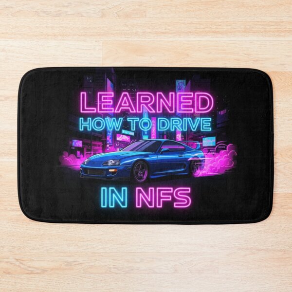 Item preview, Learned How To Drive In NFS - Cyberpunk Supra Drift Aesthetic designed and sold by INVIKETOS.