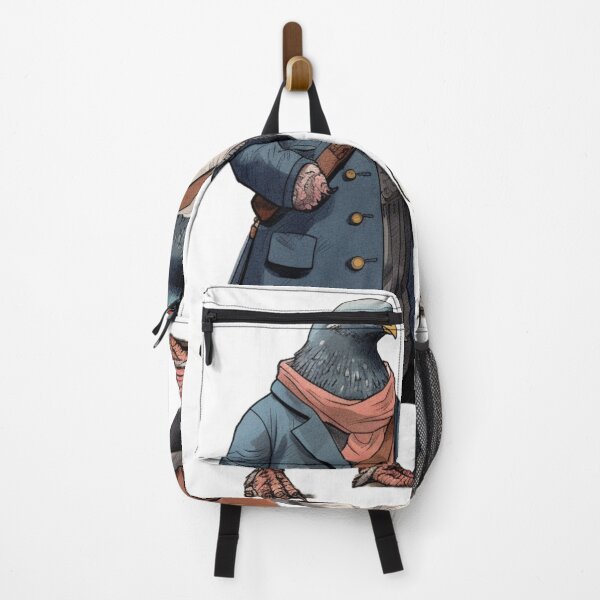 Item preview, Pigeons Wearing Clothes designed and sold by Magenta Merch.