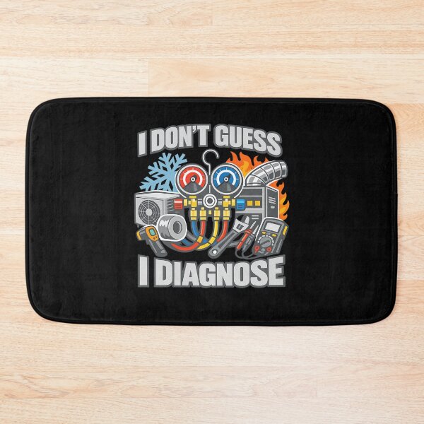 Item preview, HVAC Technician "I Don't Guess, I Diagnose" - HVAC Design designed and sold by FrozenHeat97.