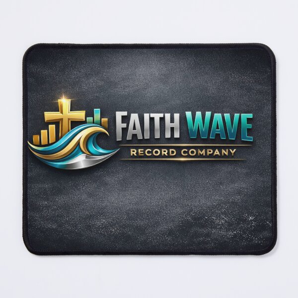 Item preview, Faith Wave Record Company designed and sold by MastersDesignNk.