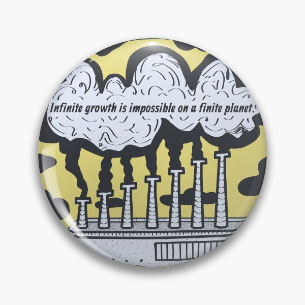 Item preview, Infinite Growth Capitalism Climate Overshoot designed and sold by BtselemOrBust.