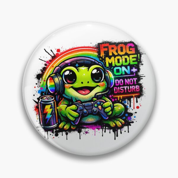 Item preview, Frog Mode ON — Rainbow Loading designed and sold by Print Loft.