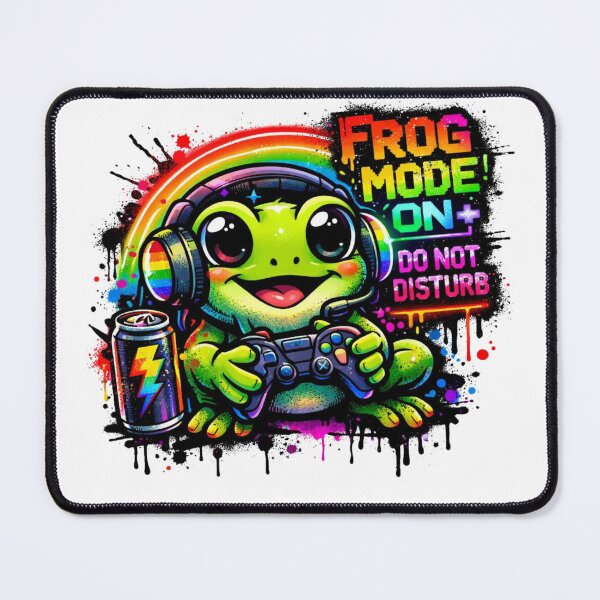 Item preview, Frog Mode ON — Rainbow Loading designed and sold by Print Loft.