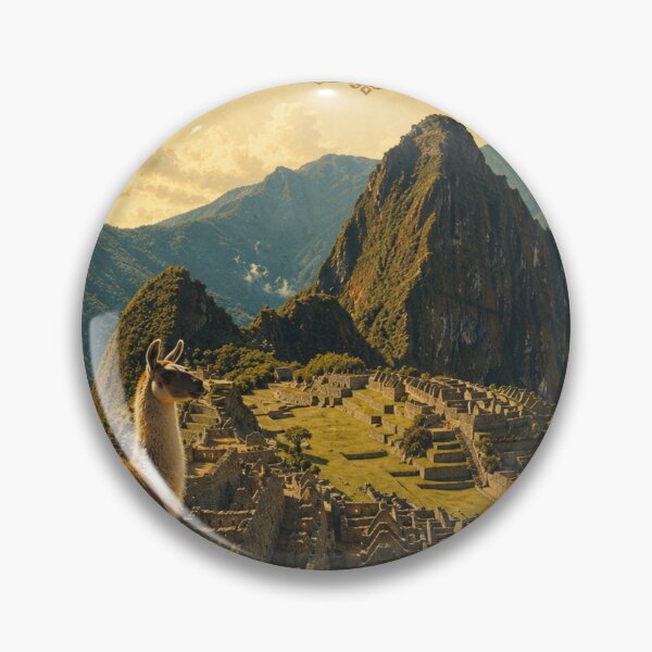 Item preview, Peru mountain heritage travel poster designed and sold by Tienda-Vane.