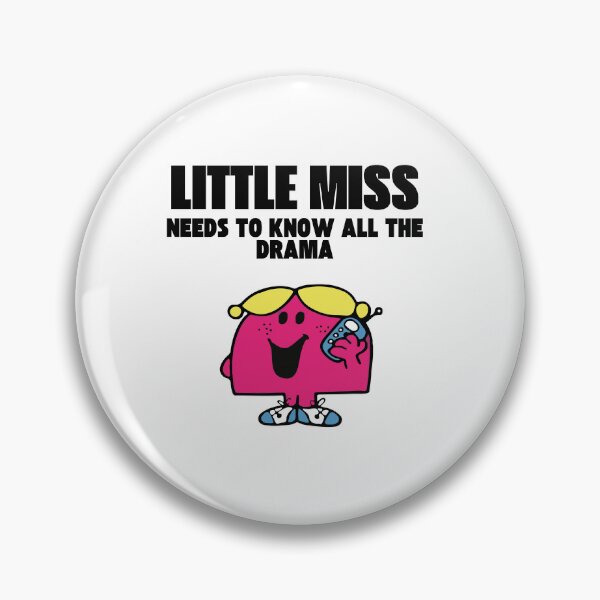 Item preview, Little Miss Needs to Know the Drama designed and sold by Couplestees.