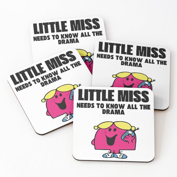 Item preview, Little Miss Needs to Know the Drama designed and sold by Couplestees.