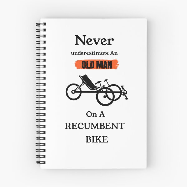 Item preview, Never Underestimate An Old Man On A Recumbent Bike designed and sold by NicoleFrederick.