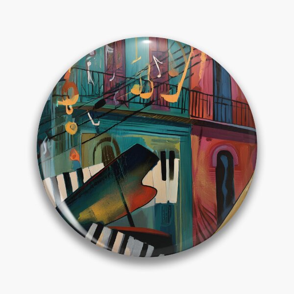 Item preview, Rhythms of New Orleans - Jazz Instruments Colorful Streets and the Soul of the Crescent City designed and sold by OlfactoART Studio.