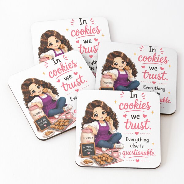 Item preview, In Cookies We Trust. Everything Else is Questionable. designed and sold by thecookiegallery.