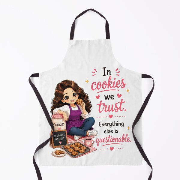 Item preview, In Cookies We Trust. Everything Else is Questionable. designed and sold by thecookiegallery.