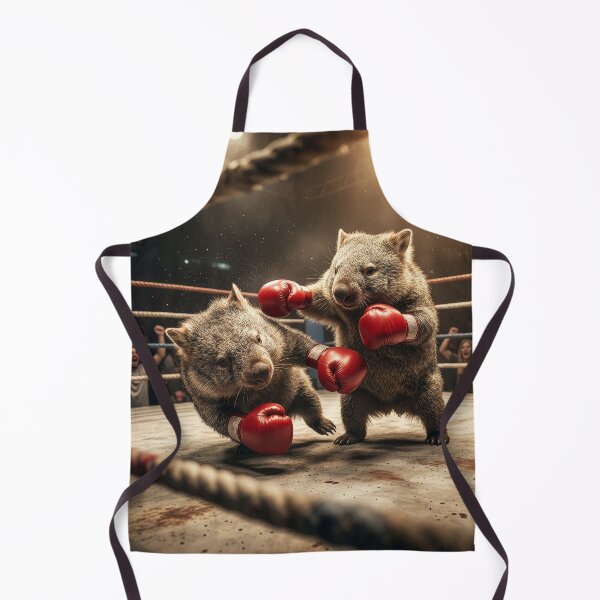 Item preview, Wombat Boxing Match designed and sold by Tridentulus.