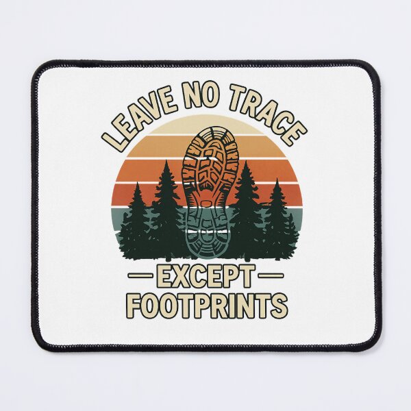 Item preview, Leave No Trace – Footprints designed and sold by LuloCreative.