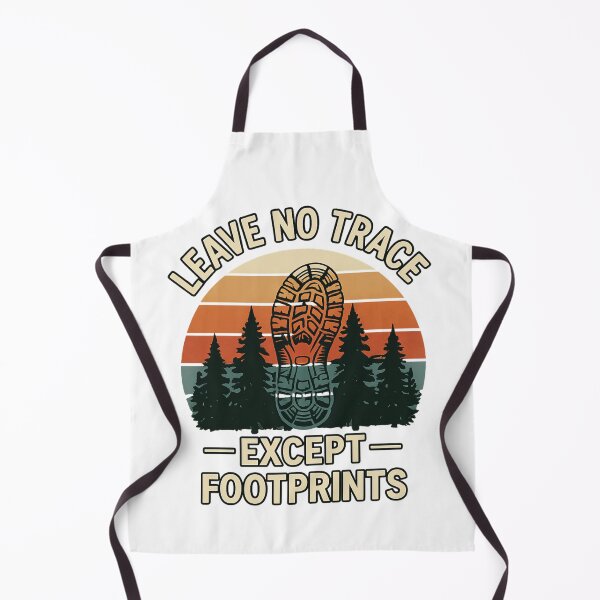 Item preview, Leave No Trace – Footprints designed and sold by LuloCreative.