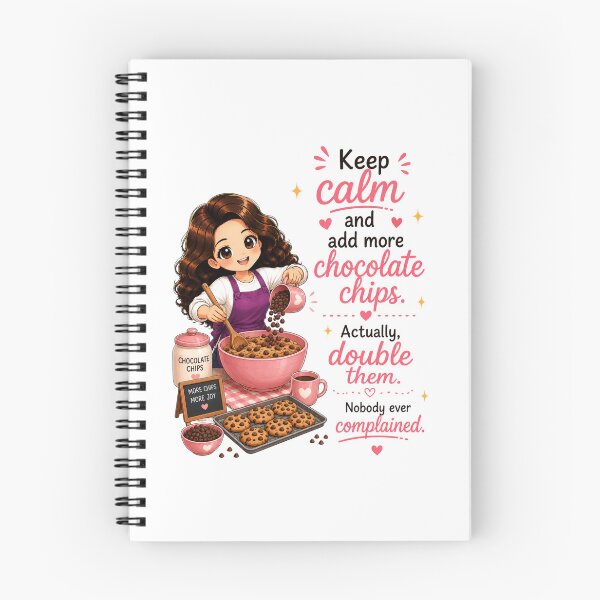 Item preview, Keep Calm and Add More Chocolate Chips (Actually, Double Them) designed and sold by thecookiegallery.