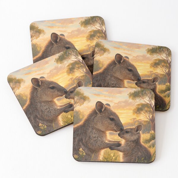 Item preview, Quokka and baby designed and sold by The Aussie Muse • Purple Empress  .