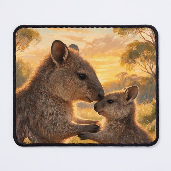 Item preview, Quokka and baby designed and sold by The Aussie Muse • Purple Empress .