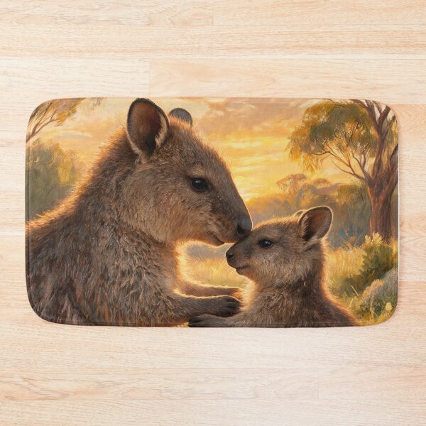 Item preview, Quokka and baby designed and sold by The Aussie Muse • Purple Empress  .