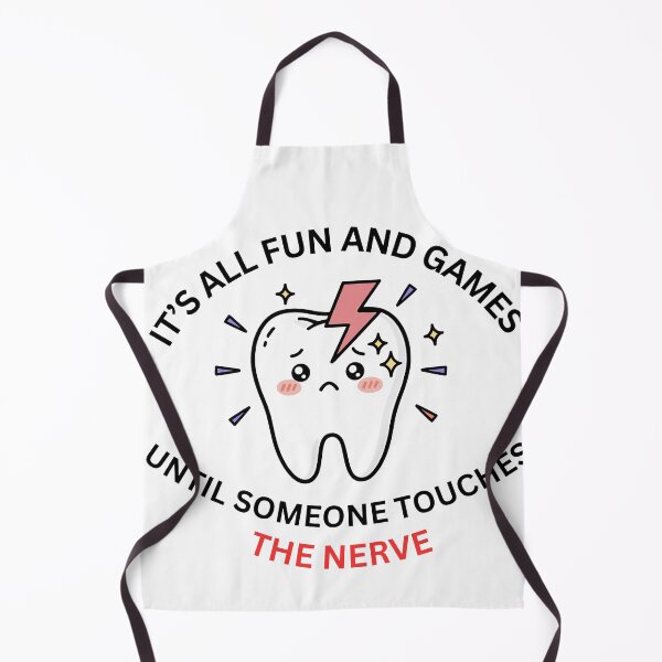 Item preview, It's All Fun and Games Until Someone Touches the Nerve designed and sold by CozypagesStudio.