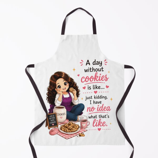 Item preview, A Day Without Cookies is Like... Just Kidding, I Have No Idea What That's Like designed and sold by thecookiegallery.