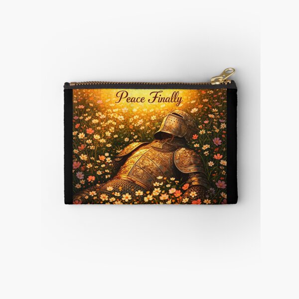 Item preview, Peace Finally – Fallen Knight Resting in Flowers designed and sold by INVIKETOS.