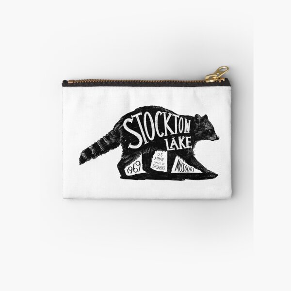 Item preview, Stockton Lake Missouri Raccoon Label designed and sold by John Morris Illustration.