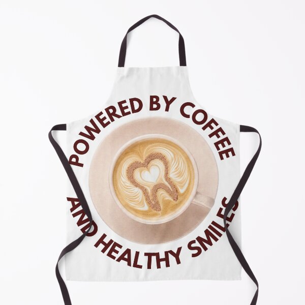 Item preview, Coffee Lover Dentist Tooth Latte Art Sticker designed and sold by CozypagesStudio.