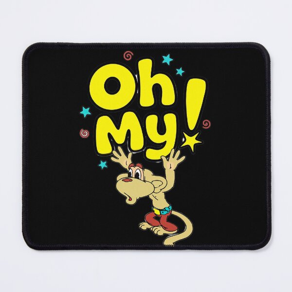 Item preview, Oh My! Funny Surprised Retro Monkey - 90s Comic Bubble Text designed and sold by Tokraz-art.