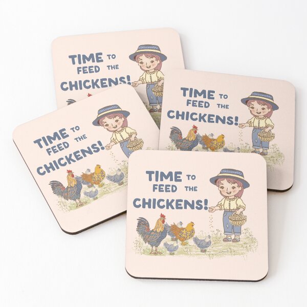 Item preview, Time to Feed the Chickens  designed and sold by Salzanos.