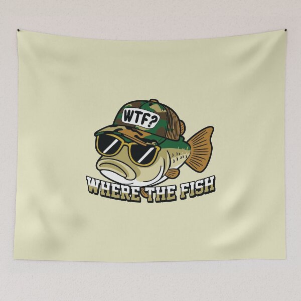 Item preview, Where The Fish Good Things Come To Those Who Bait  designed and sold by MalwasBasket.