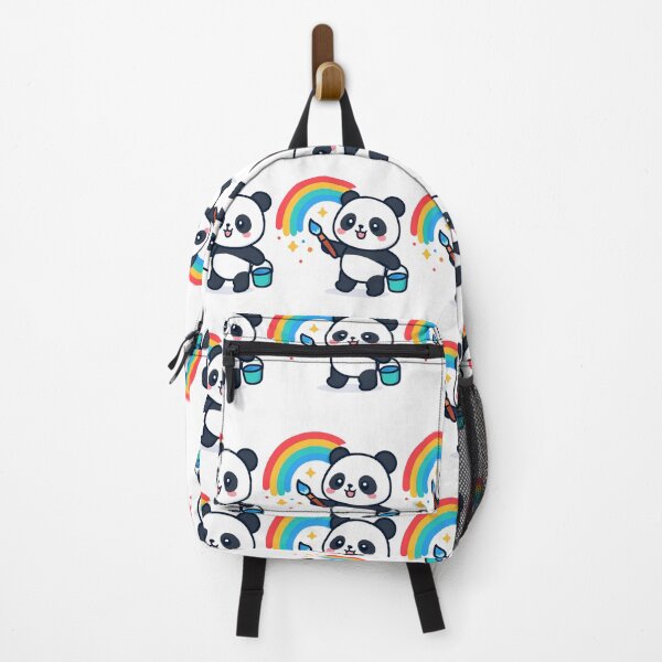 Item preview, Color Your World Panda - Happy Kawaii Sticker designed and sold by foryouandyours.