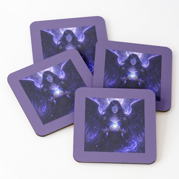 Item preview, Dark Angel Glow – Mystic Light & Shadow. designed and sold by JoyNest = "The nest of joy".