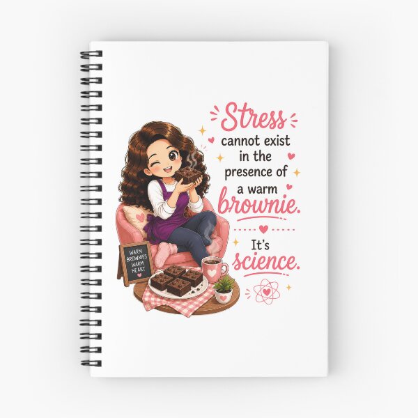 Item preview, Stress Cannot Exist in the Presence of a Warm Brownie. It's Science. designed and sold by thecookiegallery.
