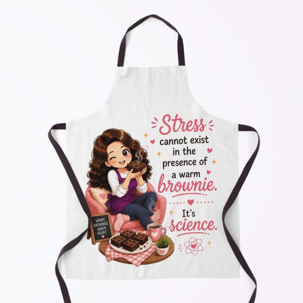 Item preview, Stress Cannot Exist in the Presence of a Warm Brownie. It's Science. designed and sold by thecookiegallery.