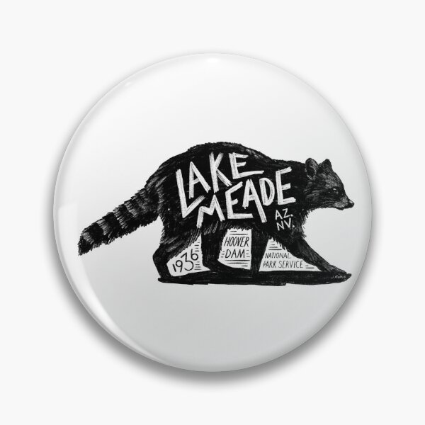 Item preview, Lake Meade Raccoon Label designed and sold by John Morris Illustration.