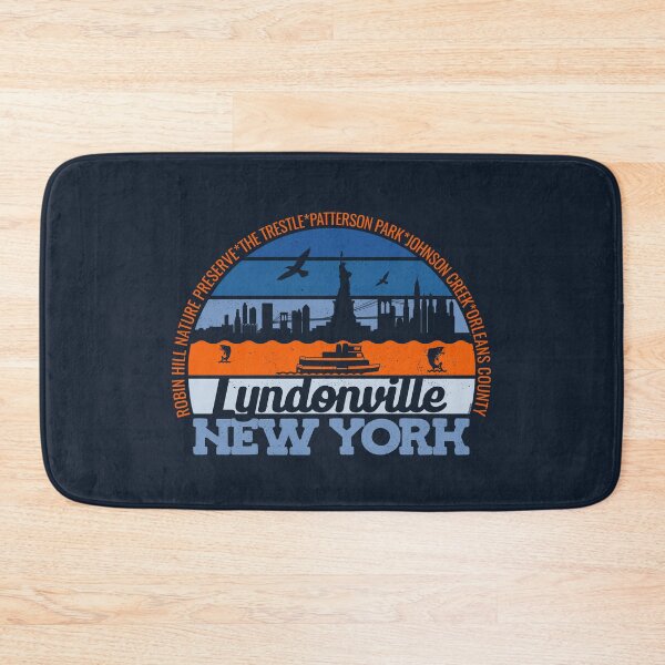 Item preview, Lyndonville New York Sunset Retro Vintage Local Pride Logo designed and sold by CRHPOD20.