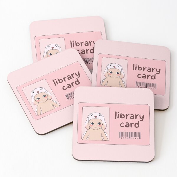 Item preview, lop ear bunny sonny angel library card designed and sold by MoTaraDesigns.