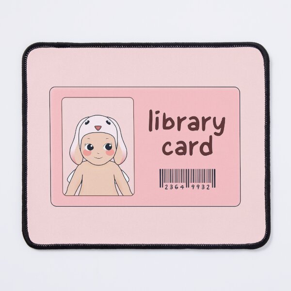 Item preview, lop ear bunny sonny angel library card designed and sold by MoTaraDesigns.