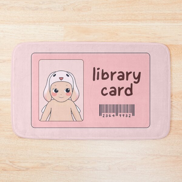 Item preview, lop ear bunny sonny angel library card designed and sold by MoTaraDesigns.