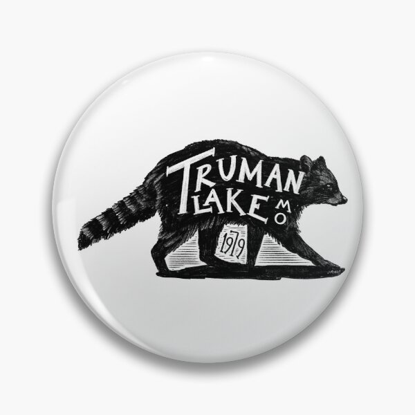 Item preview, Truman Lake Raccoon Label designed and sold by John Morris Illustration.