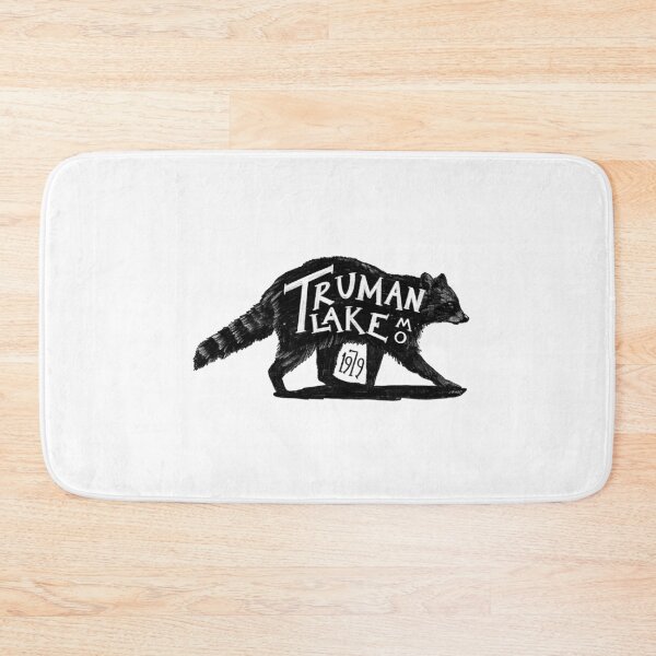 Item preview, Truman Lake Raccoon Label designed and sold by John Morris Illustration.