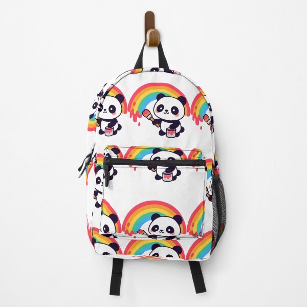 Item preview, Color Your World Panda - Happy Kawaii Sticker designed and sold by foryouandyours.