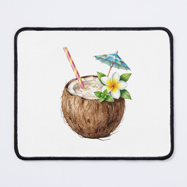 Item preview, Summer Tropical Coconut Cocktail designed and sold by SOUFIANE1991.